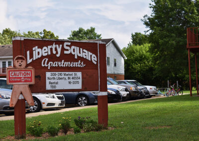 Liberty Square Apartments sign
